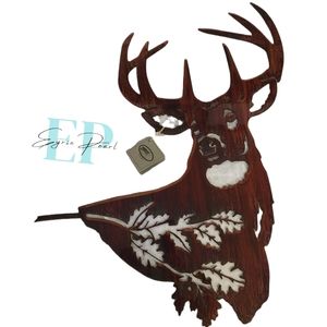 BOGO: Lazart Metal Elk Decor Sign
